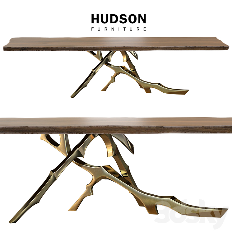 Table GROLIER Hudson 3DS Max - thumbnail 1