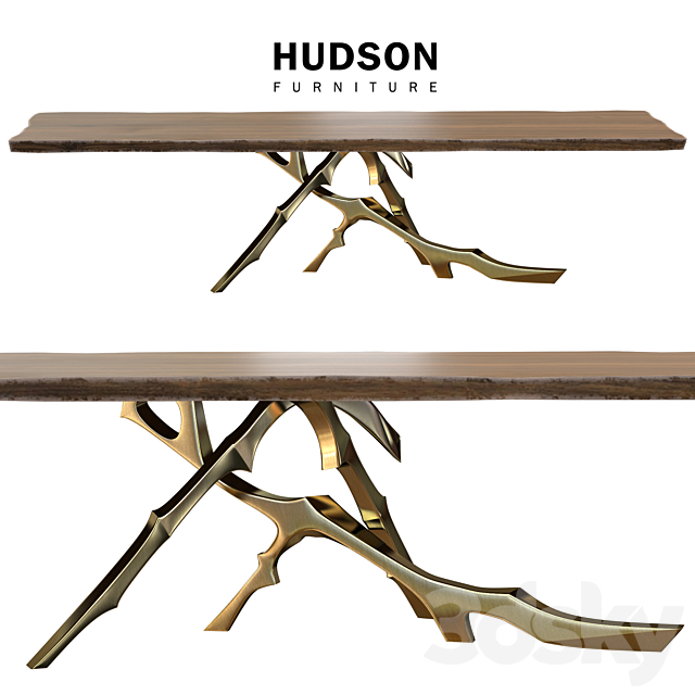 Table GROLIER Hudson 3DSMax File - thumbnail 1