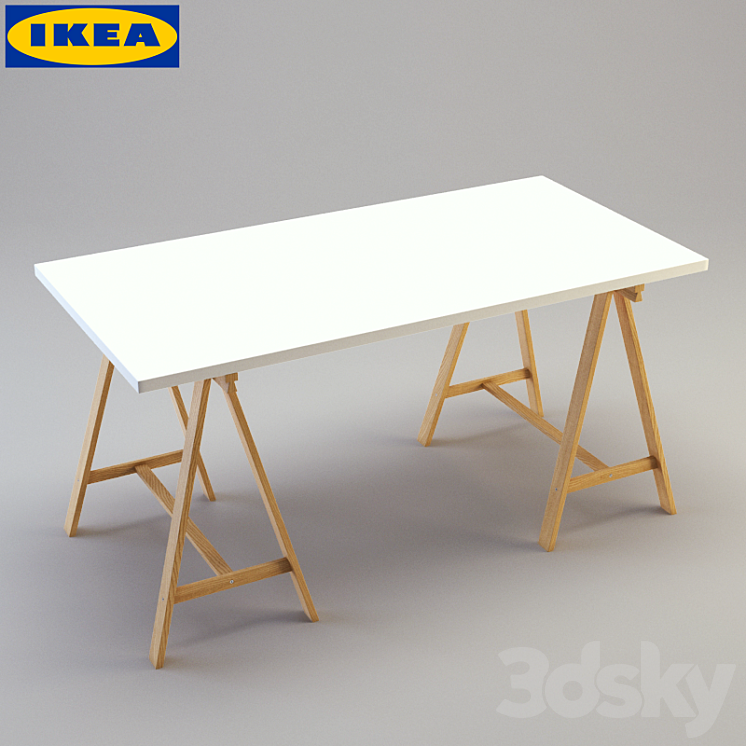 Table IKEA 3DS Max - thumbnail 1