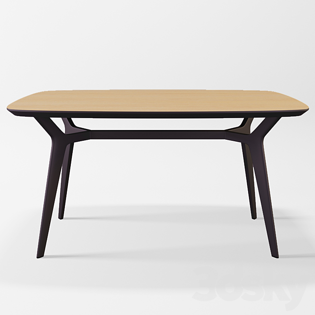 Table “Johann” 3DSMax File - thumbnail 1