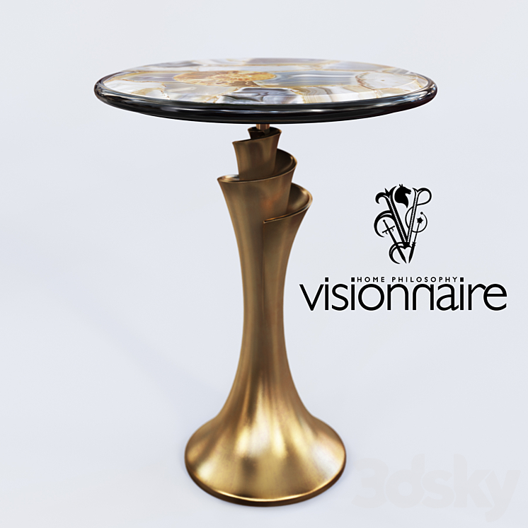 table Kenaz Visionnaire 3DS Max - thumbnail 1