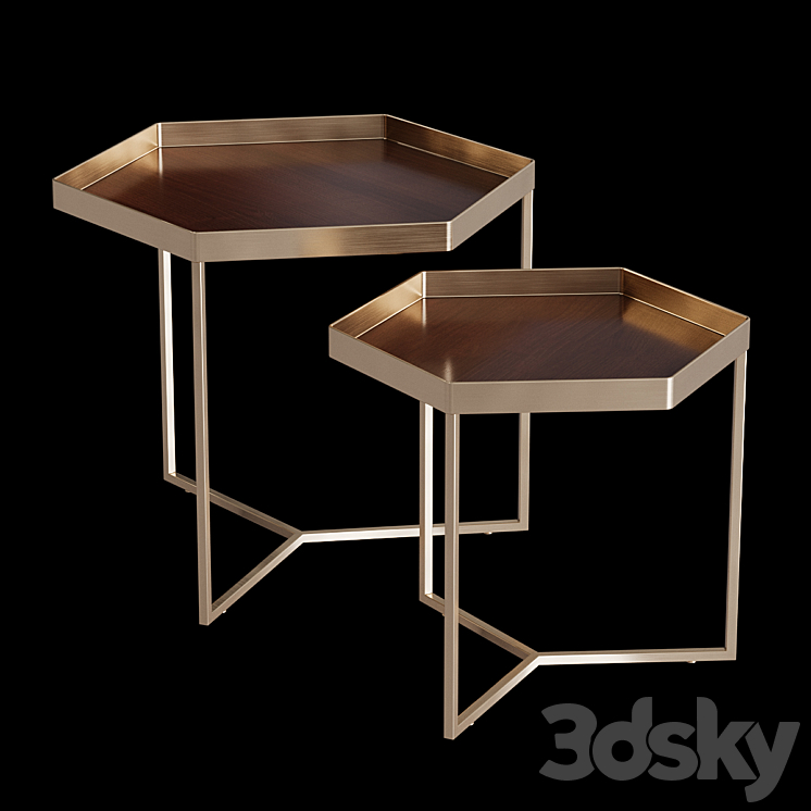 Table Kurosava 3DS Max - thumbnail 2