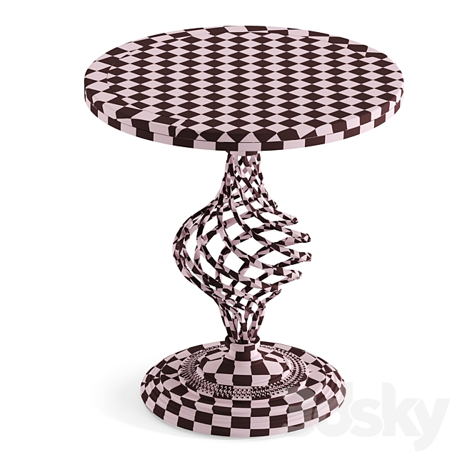 Table mex 33 3DS Max Model - thumbnail 5