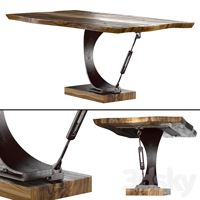 Table NZ1 3DSMax File - thumbnail 1