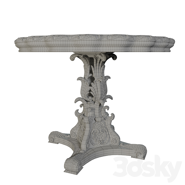 Table Rampoldi Creations Domus Aurea LUX 38 3DSMax File - thumbnail 3