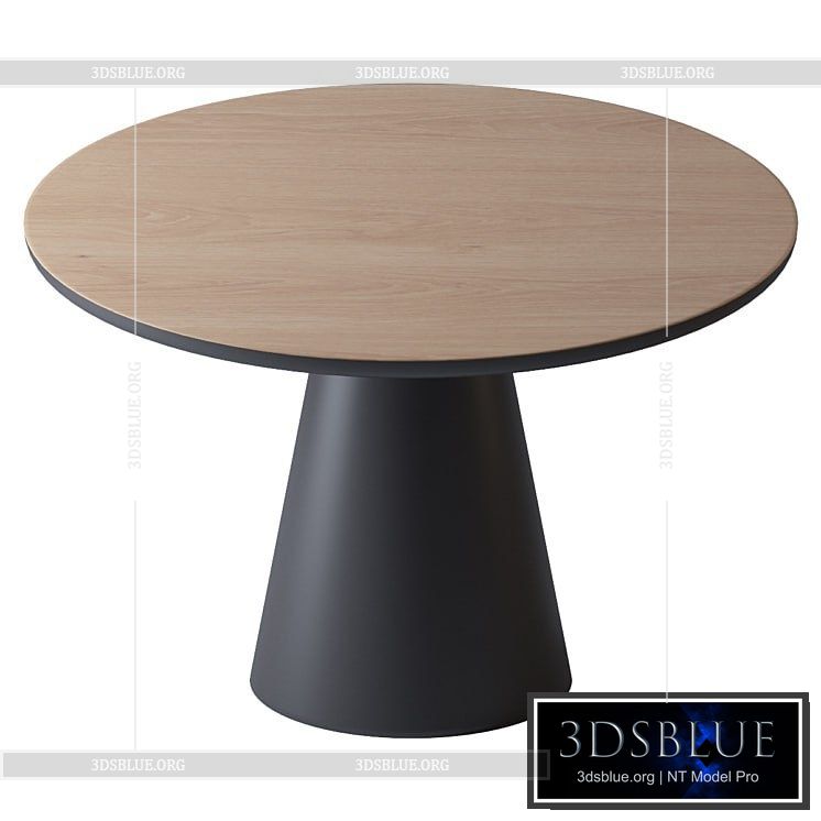 Table round Cone 3DS Max - thumbnail 3