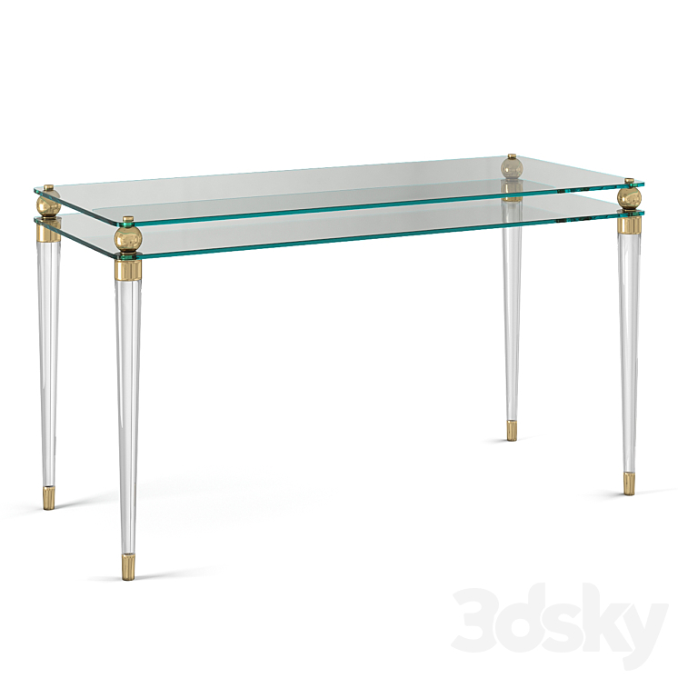 Table See Write Thru You Caracole 3DS Max - thumbnail 1