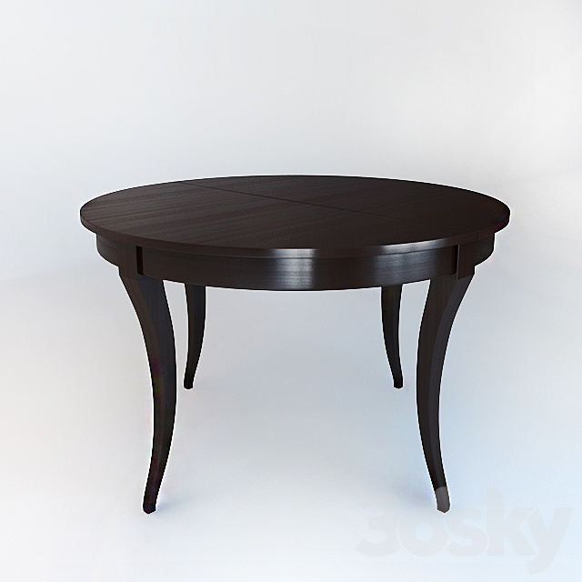 Table Seven sedie Luna 3DSMax File - thumbnail 2