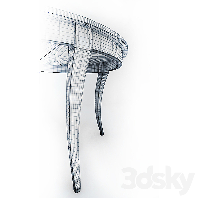 Table Seven sedie Luna 3DSMax File - thumbnail 3