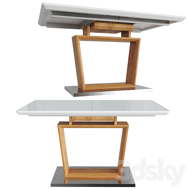 Table Solomon 3DS Max Model - thumbnail 2