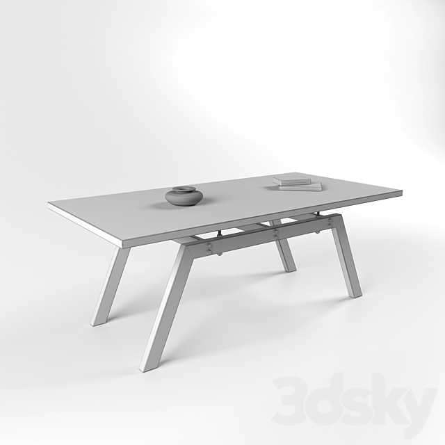 Table Spider 3DS Max Model - thumbnail 3