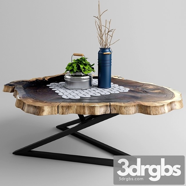 Table stump 2 3dsmax Download - thumbnail 1