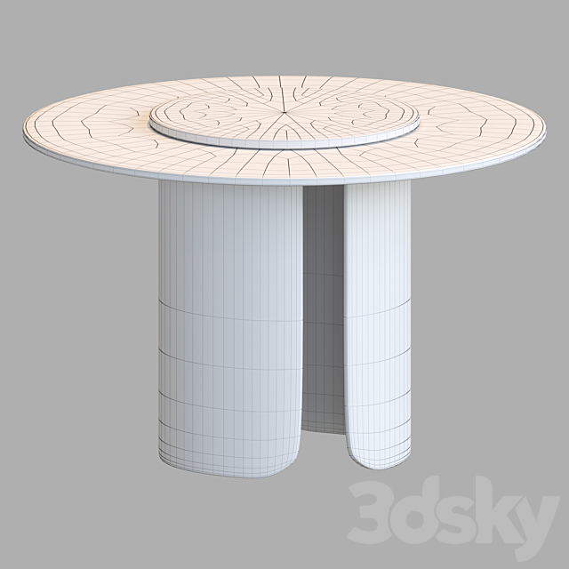 Table TB-0035 3DSMax File - thumbnail 2