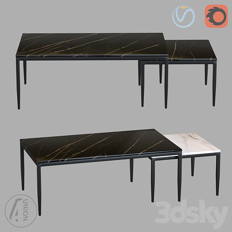 Table TB-0038 3DS Max - thumbnail 1