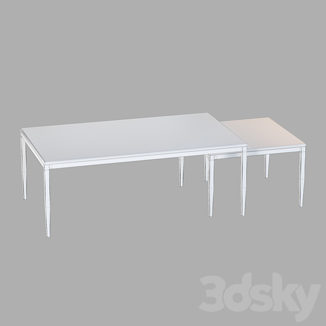 Table TB-0038 3DSMax File - thumbnail 2