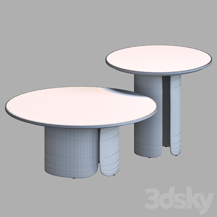 Table TB-0039 3DS Max - thumbnail 2