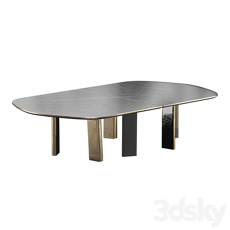 Table VINCENZO DE COTIIS DC1505 3DS Max Model - thumbnail 2