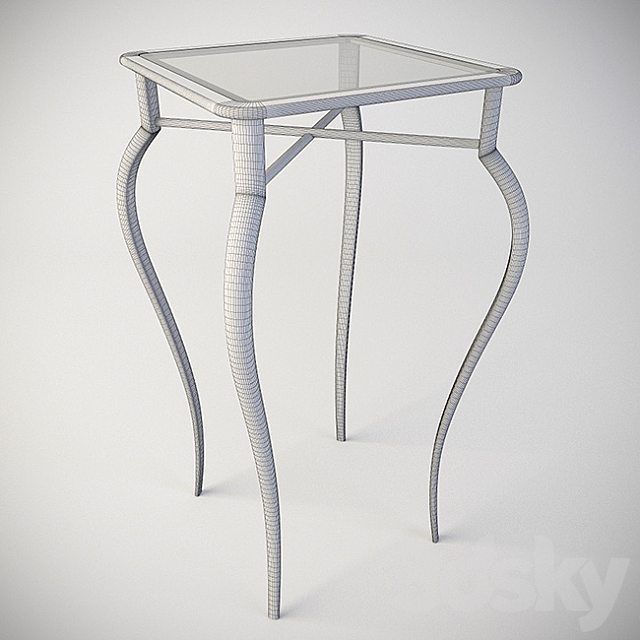 tables Bernhardt Miramont (360-126) and (360-124) 3DS Max Model - thumbnail 2