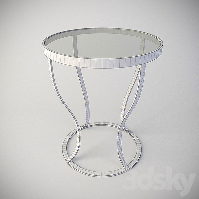 tables Bernhardt Miramont (360-126) and (360-124) 3DS Max Model - thumbnail 3