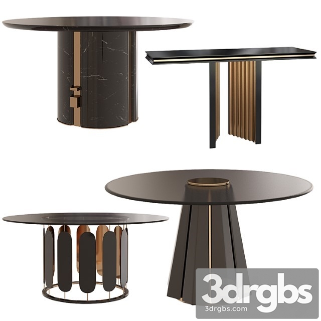 Tables Collections 5 3dsmax Download - thumbnail 1