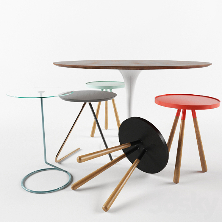 Tables Cosmo 3DS Max - thumbnail 1