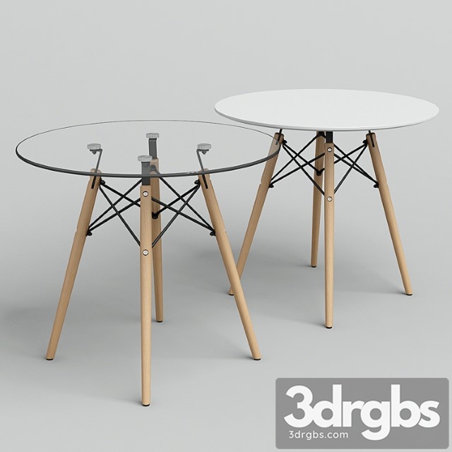 Tables eames dsw. 2 3dsmax Download - thumbnail 1