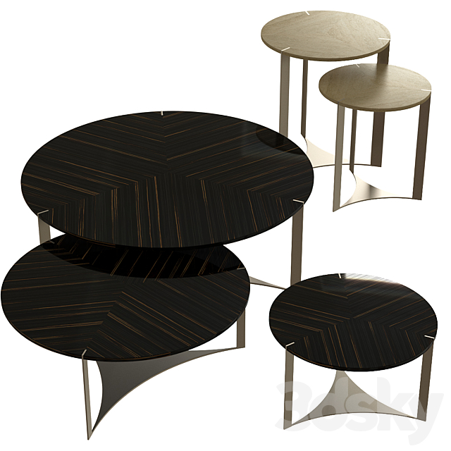 Tables FENDY Tolomeo 3DSMax File - thumbnail 1