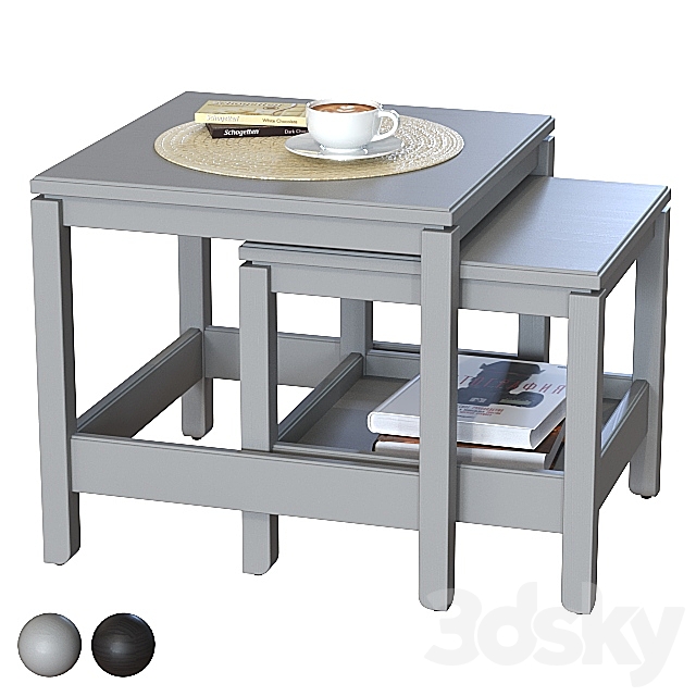 Tables IKEA Havsta. 3DSMax File - thumbnail 1