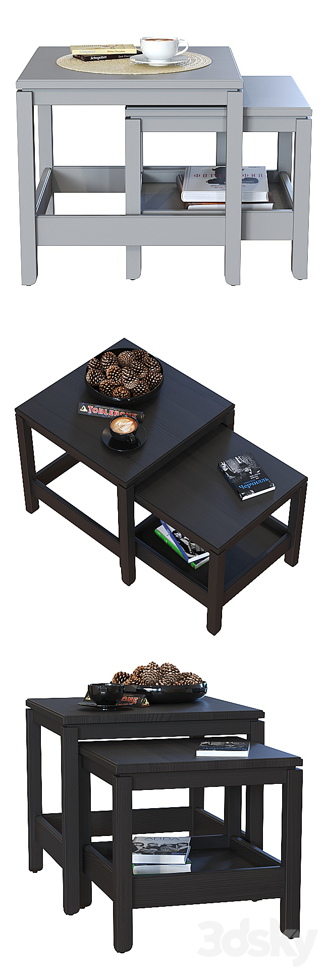 Tables IKEA Havsta. 3DSMax File - thumbnail 2