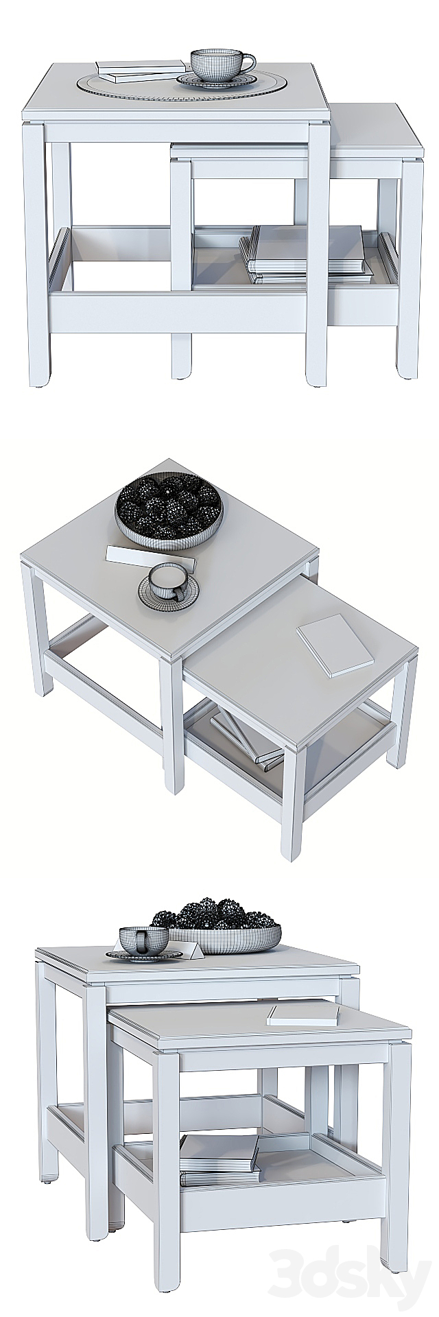 Tables IKEA Havsta. 3DSMax File - thumbnail 3