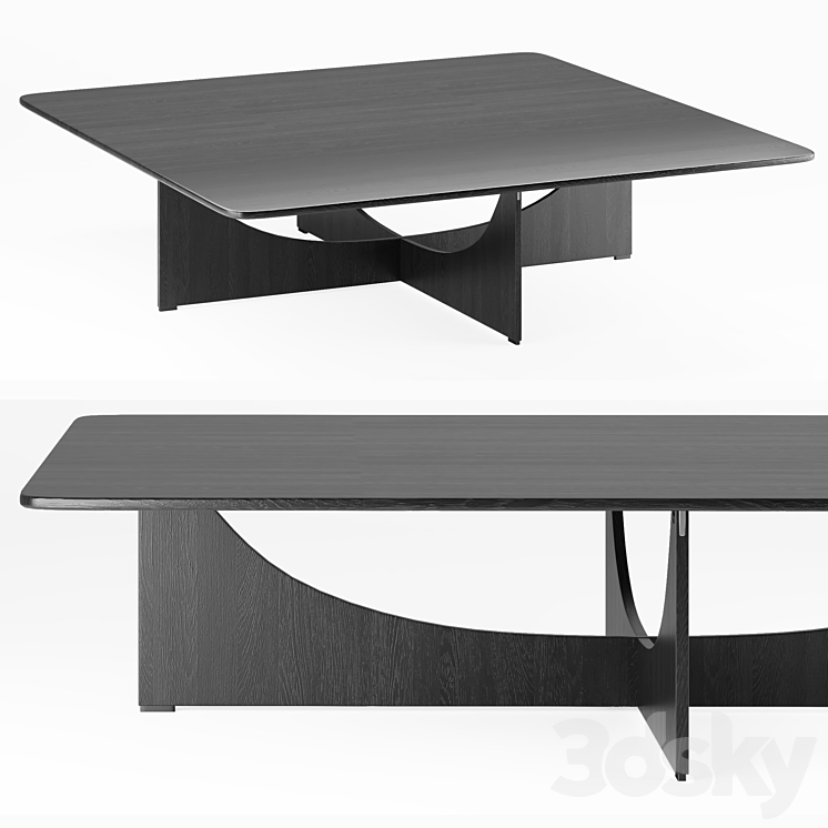 tables Minotti Lido 2021 collection 3DS Max - thumbnail 2