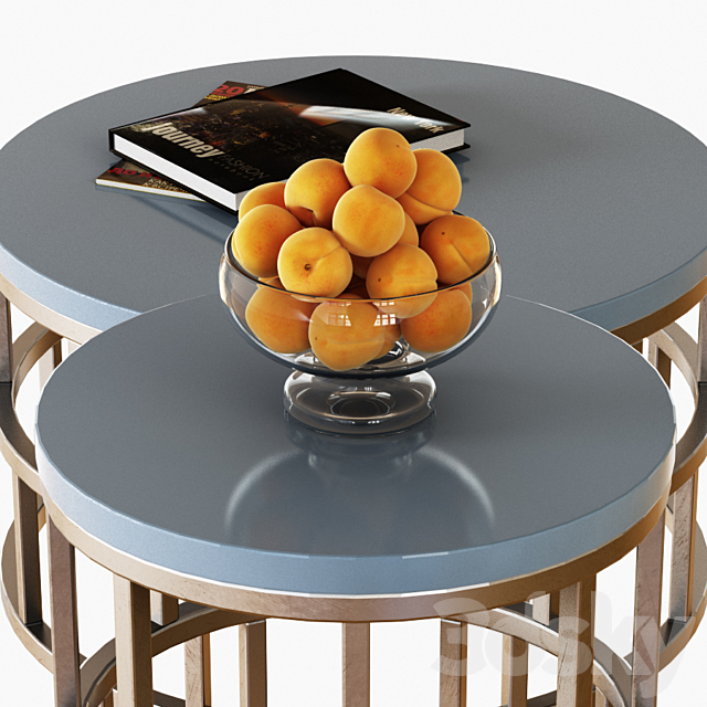 Tables Riviera 3DS Max Model - thumbnail 3