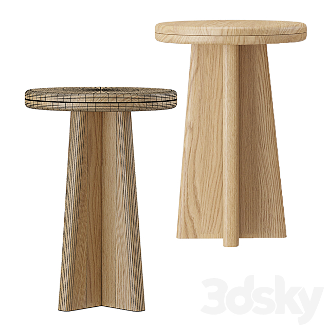 Tables Set Echos La Redoute 3DSMax File - thumbnail 3