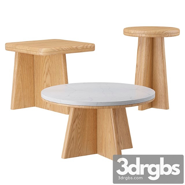 Tables set echos la redoute - thumbnail 1