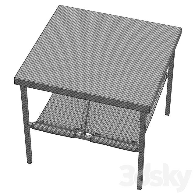 Tabula coffee table by Fogia _ Coffee table 3DSMax File - thumbnail 4