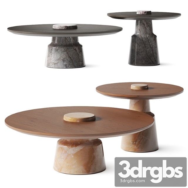 Tacchini mill coffee tables - thumbnail 1