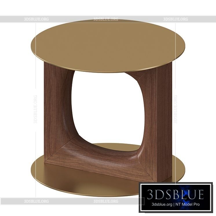 Tenco Side Table 3DS Max - thumbnail 3