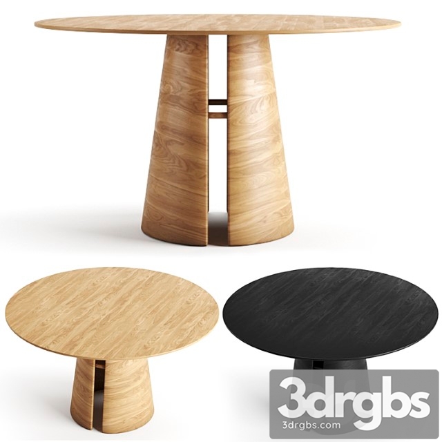 Teulat cep dining table 2 3dsmax Download - thumbnail 1