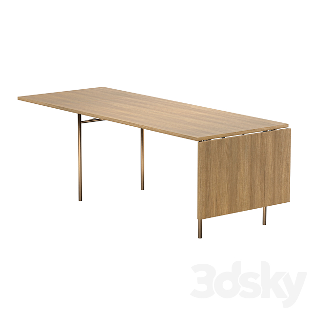 THE NYHAVN DINING TABLE 3ds Max - thumbnail 3