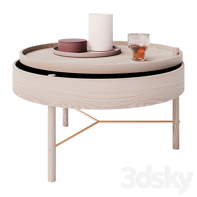 Theresa Rand The Turning Table with Menu Accessories 3ds Max - thumbnail 1