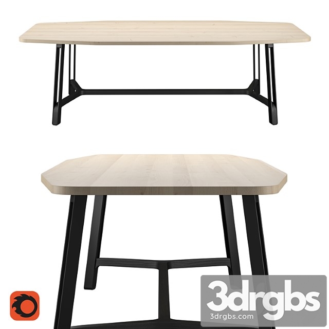 Thonet table 2 3dsmax Download - thumbnail 1