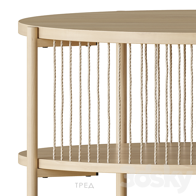 Thread coffee table divan.ru 3DS Max Model - thumbnail 2