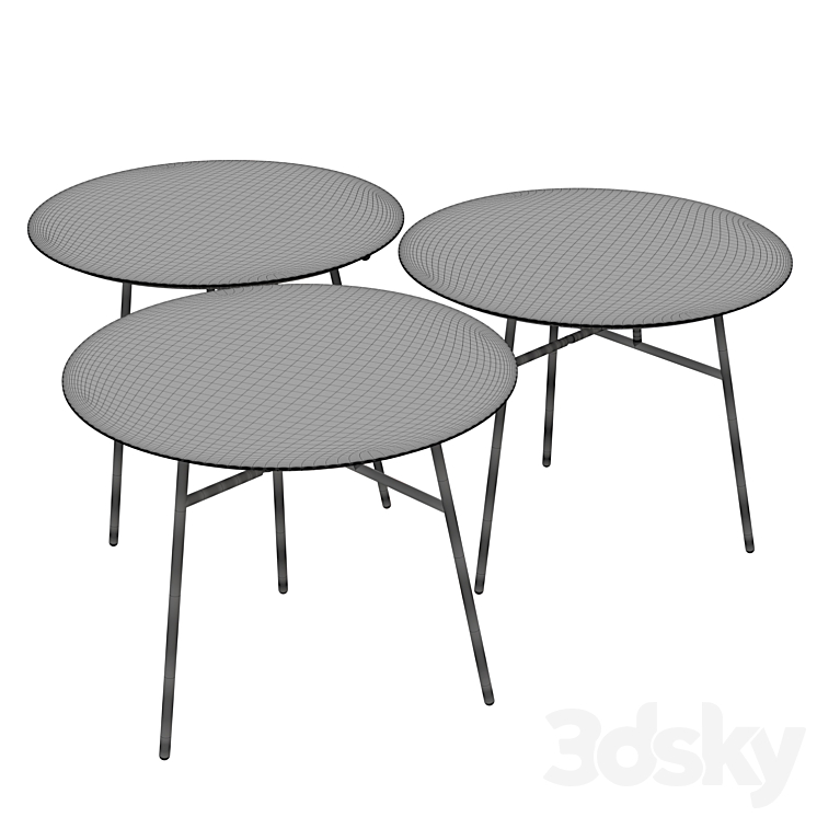 Tilt top table 3DS Max - thumbnail 2