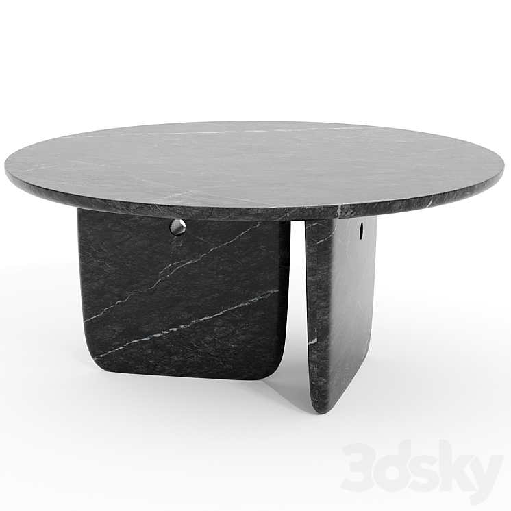 Tobi Ishi Table B&B Italia 3DS Max Model - thumbnail 1