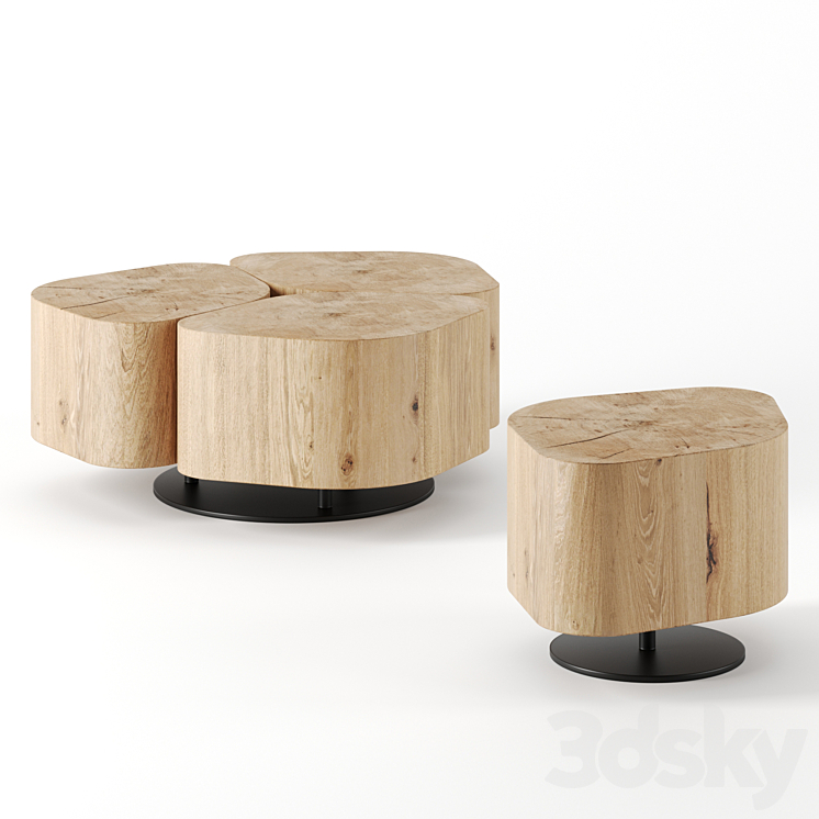 Tobi tables by Riva1920 3DS Max Model - thumbnail 1