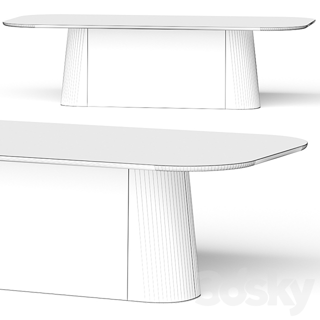 Ton POV Dining Tables 3DSMax File - thumbnail 2