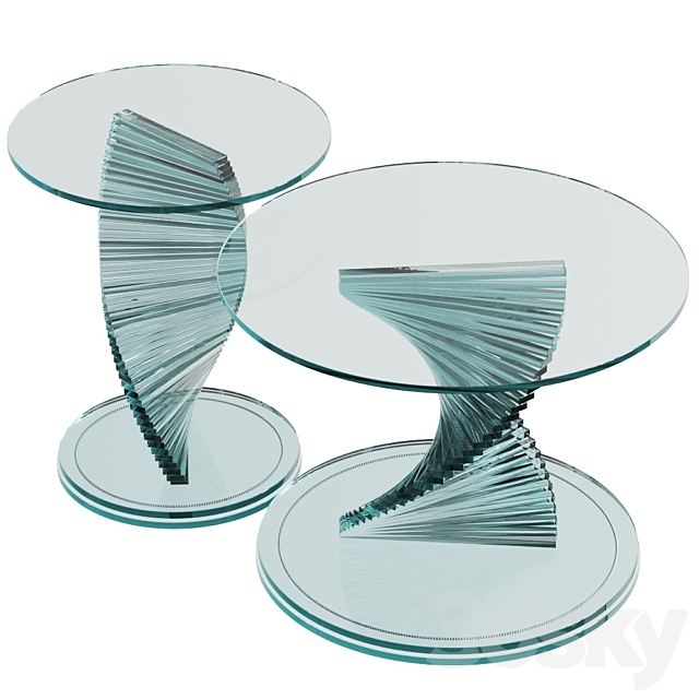 Tonelli Design Elica Coffee Tables 3DSMax File - thumbnail 2