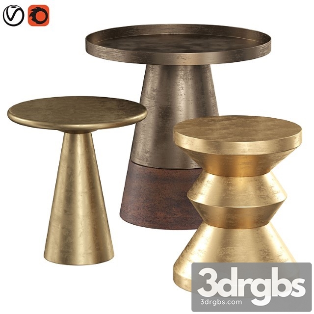 Topper Occasional Table 2 3dsmax Download - thumbnail 1