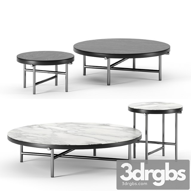 Torii coffee tables by minotti set 2 - thumbnail 1