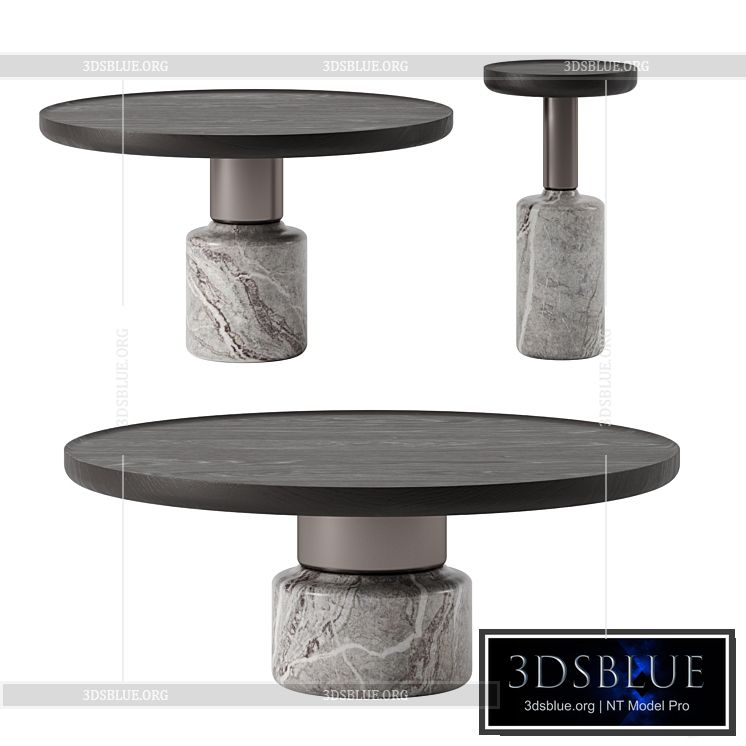 Torus Coffee Tables by District Eight 3DS Max - thumbnail 3